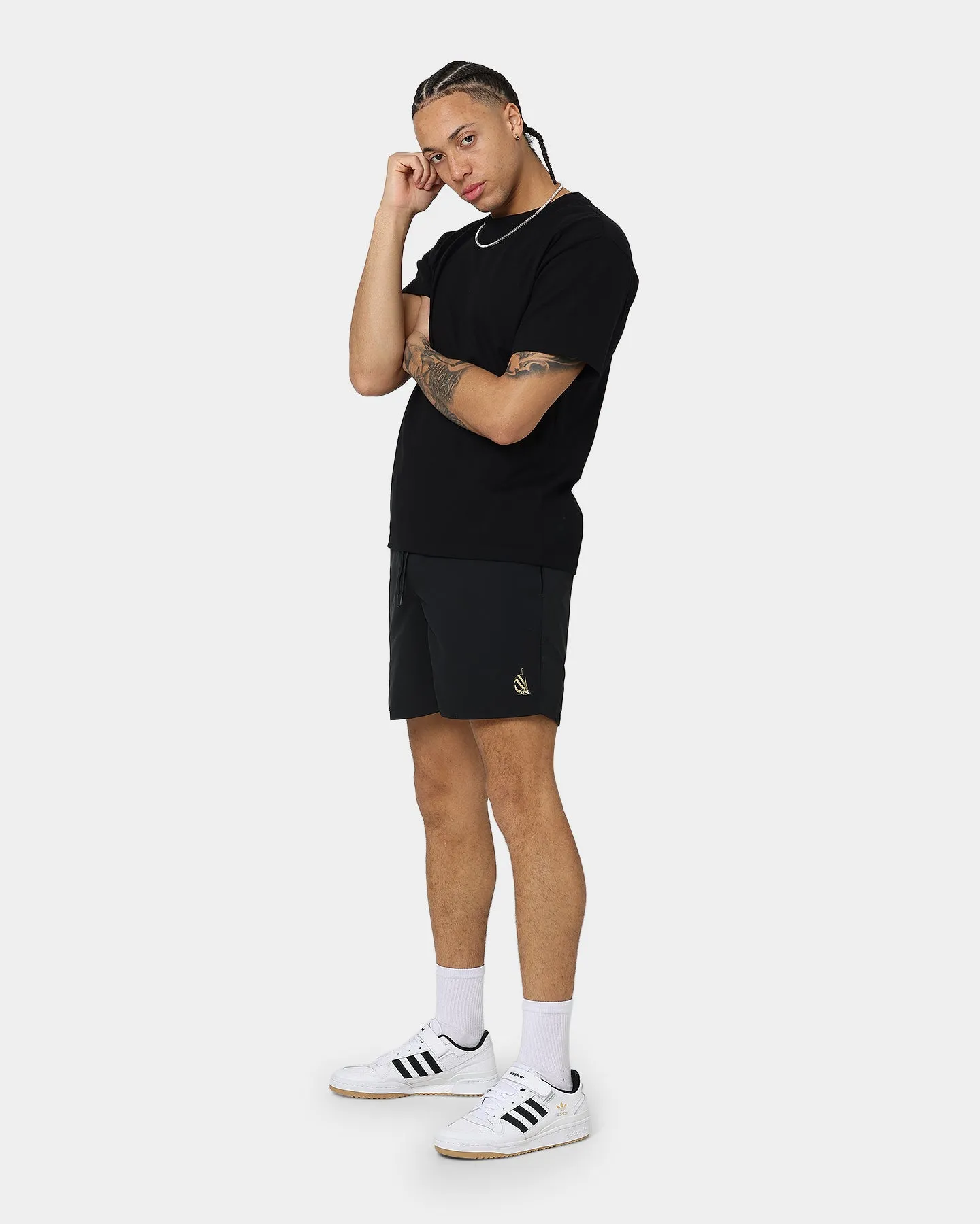 Nautica Ashore Shorts Black/Gold