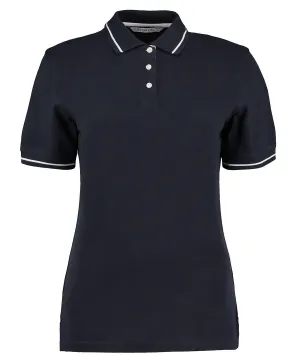Navy/White - Women's St Mellion polo (classic fit)