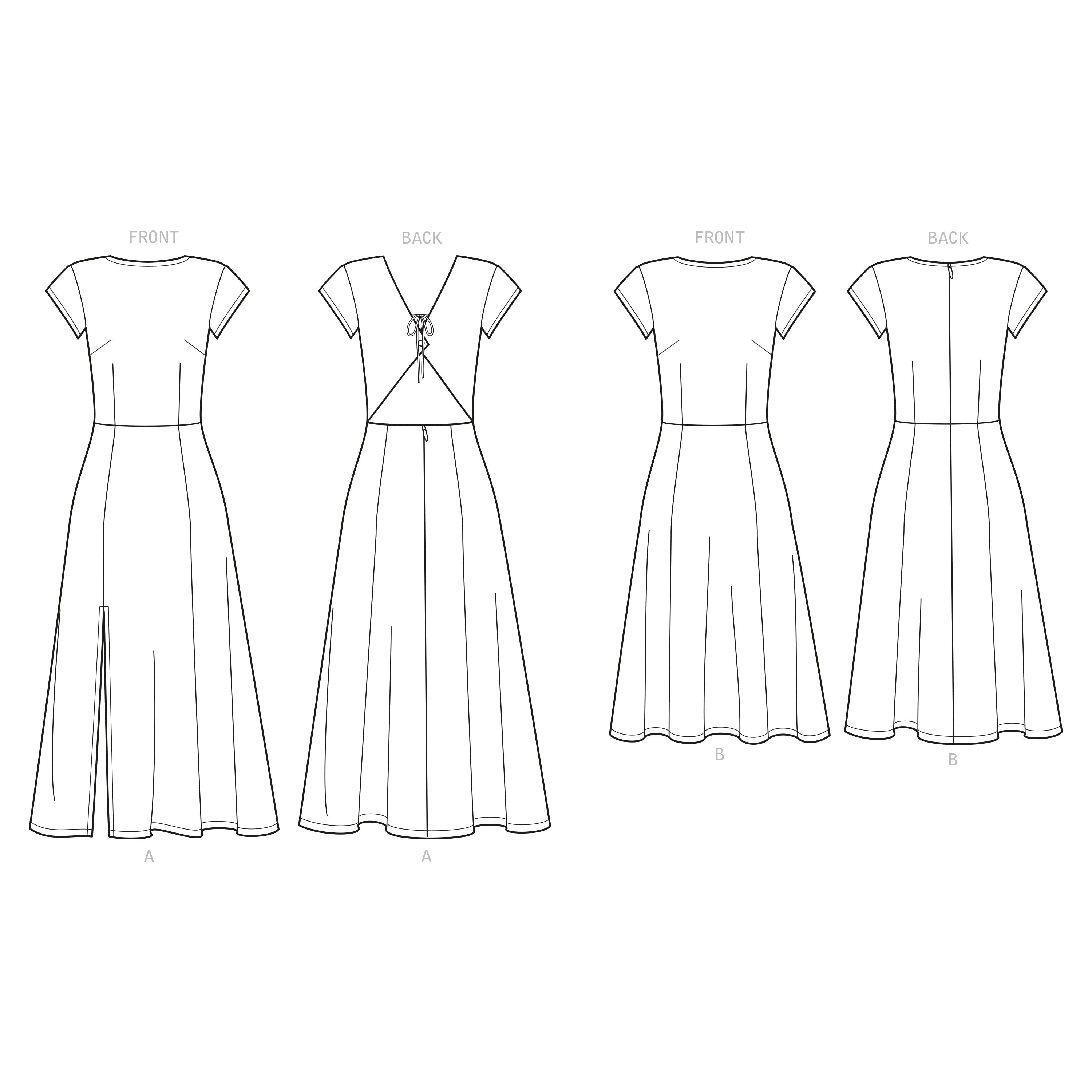 Newlook Pattern N6696 Misses Dresses