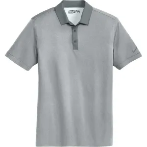 Nike Golf Men's Grey Heather Dri-FIT Pique Modern Fit Polo
