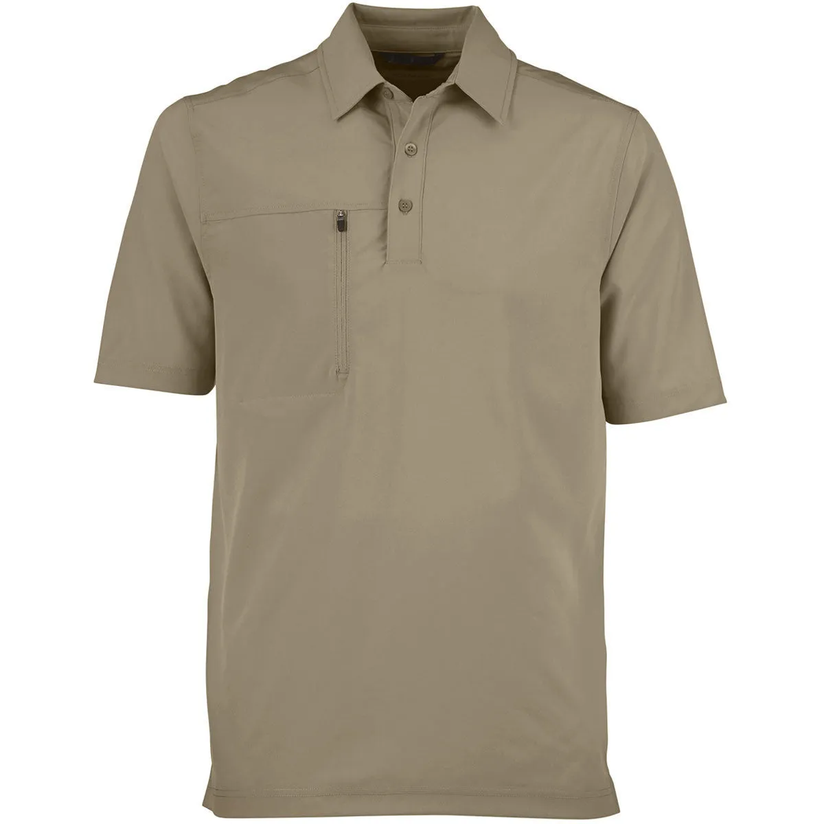 North End Men's Stone Excursion Crosscheck Performance Woven Polo