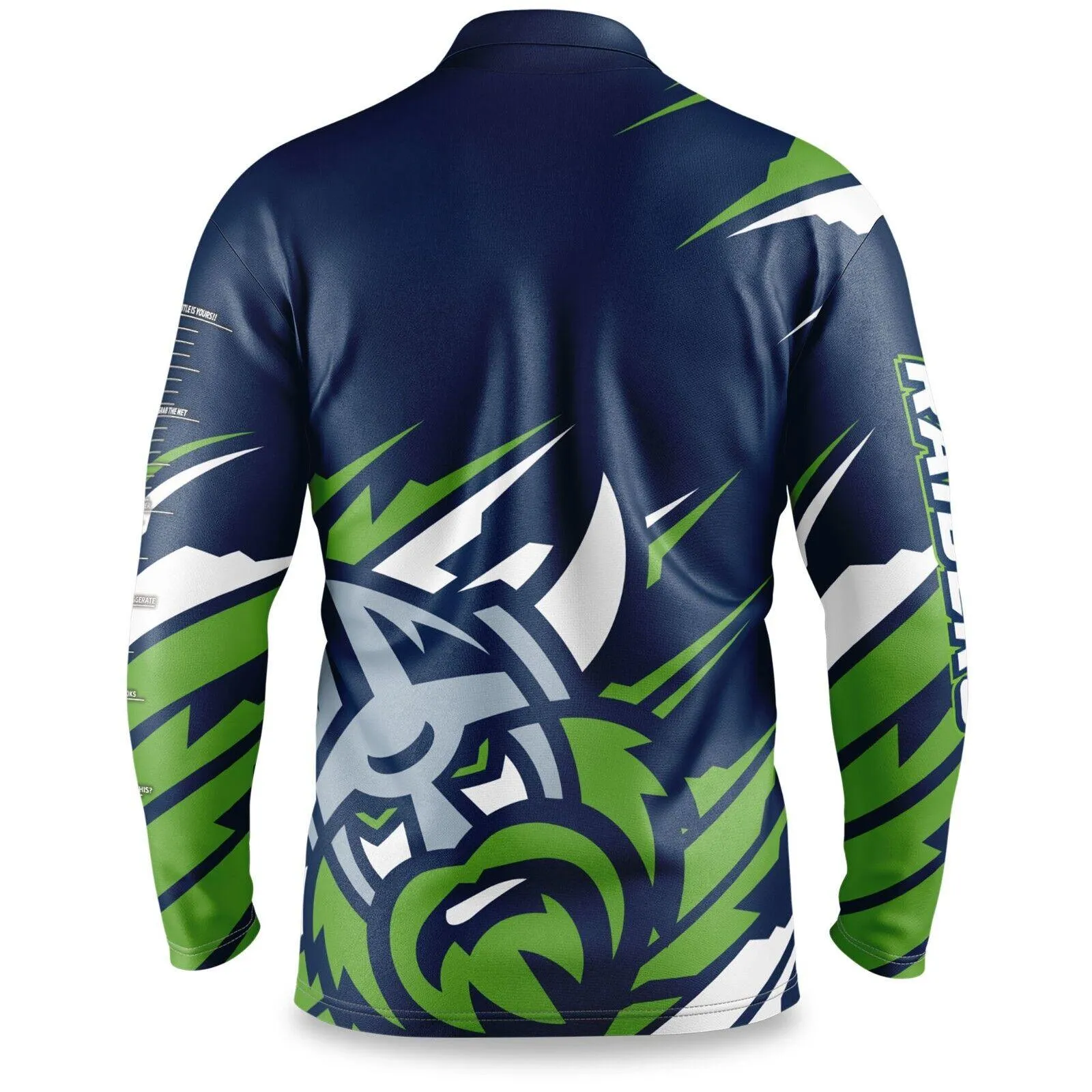 NRL 'Ignition' Fishing Shirt - Canberra Raiders - Adult - Mens - Polo