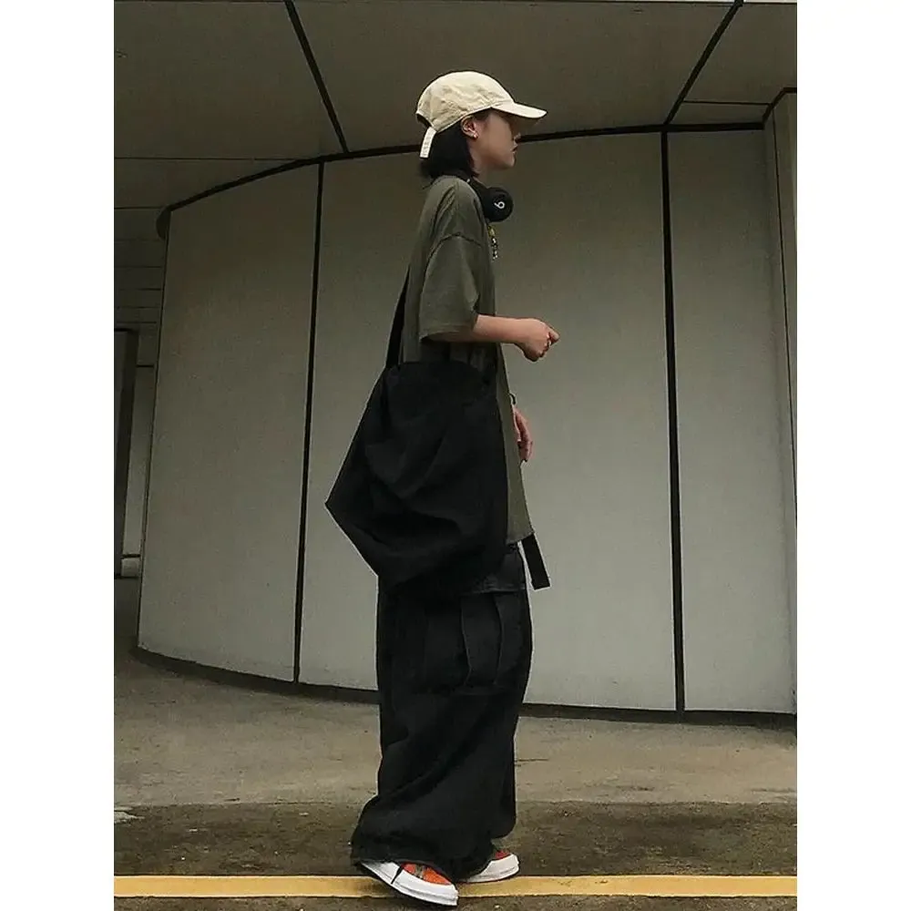 Oversized Flap Pocket Baggy Cargo Pants