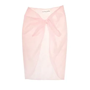PASTEL SHEER SARONG WRAP COVER UP