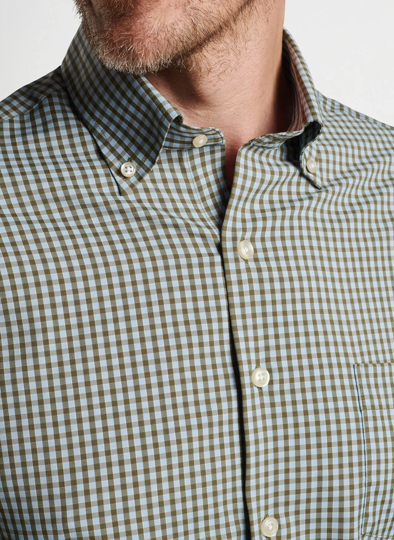 Peter Millar Geary Twill Sport Shirt