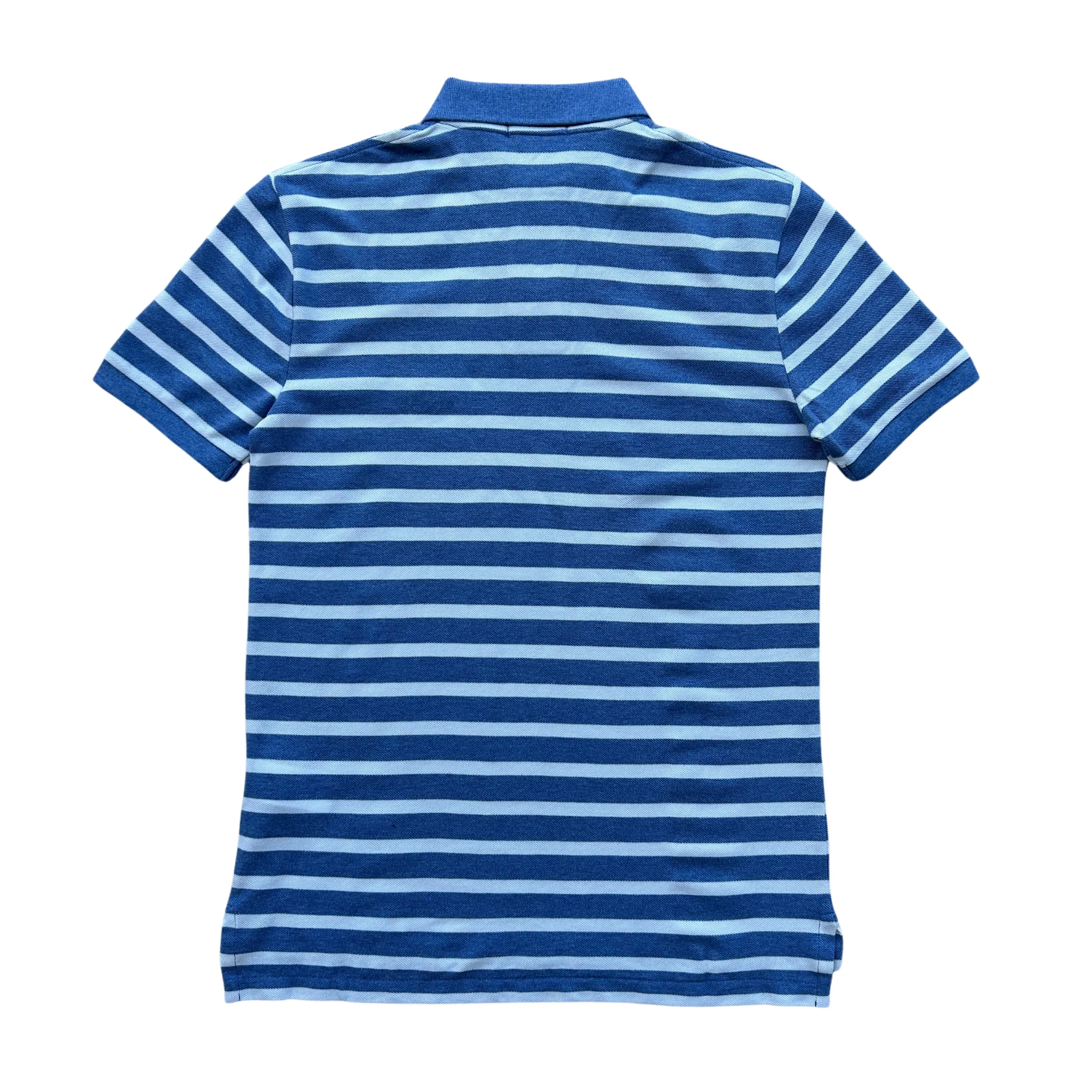 Polo Ralph Lauren Striped Polo Shirt (White/Blue)
