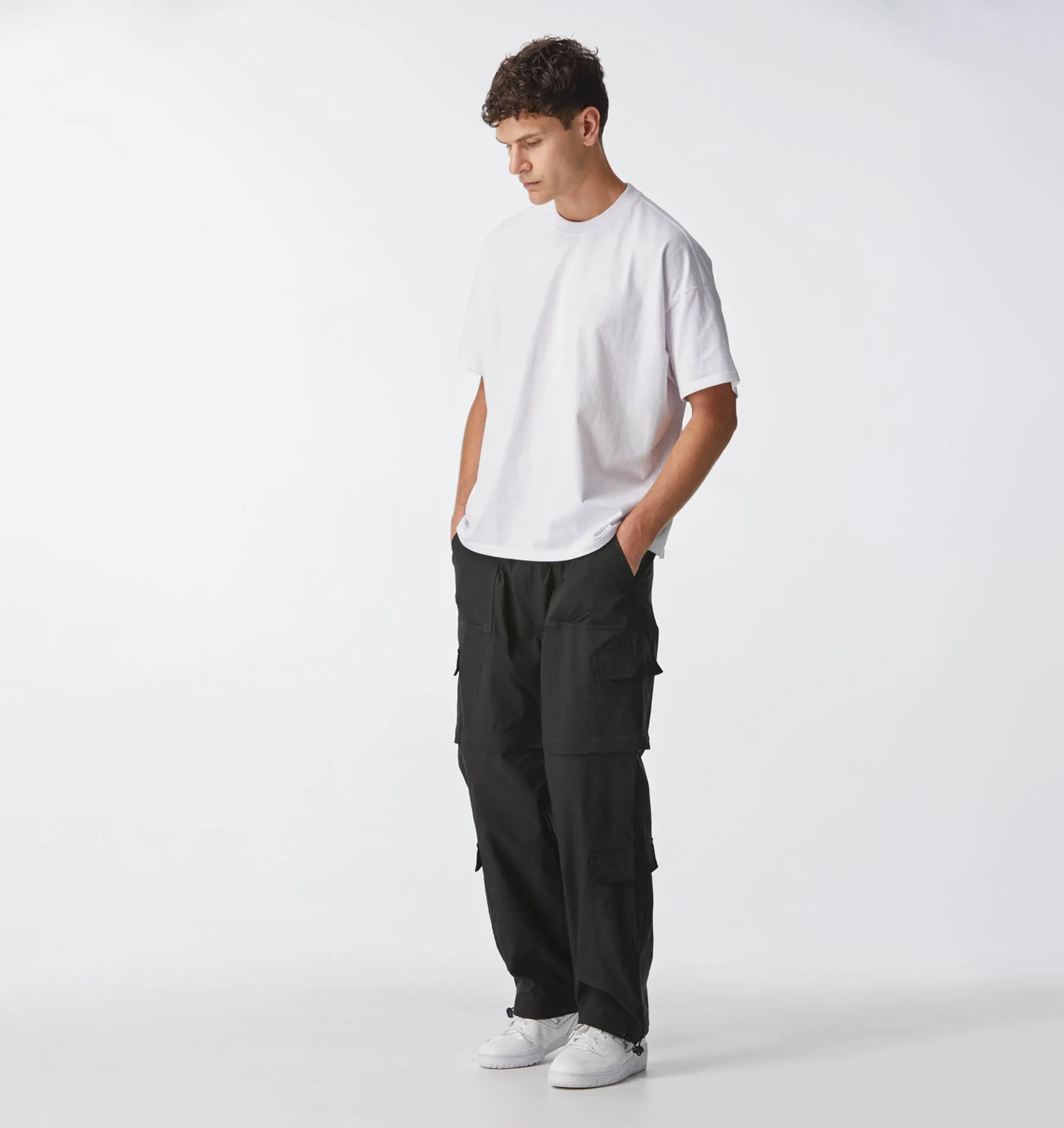 Reggie Convertible Cargo Pant - Black