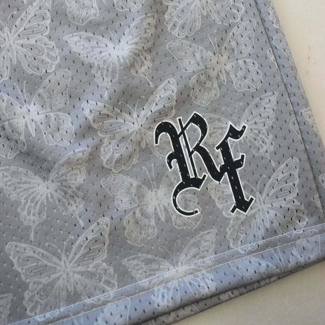 RF Mesh Butterfly Shorts - Grey