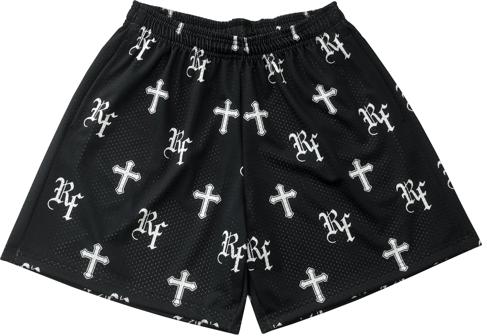 RF Mesh Cross Shorts - Black