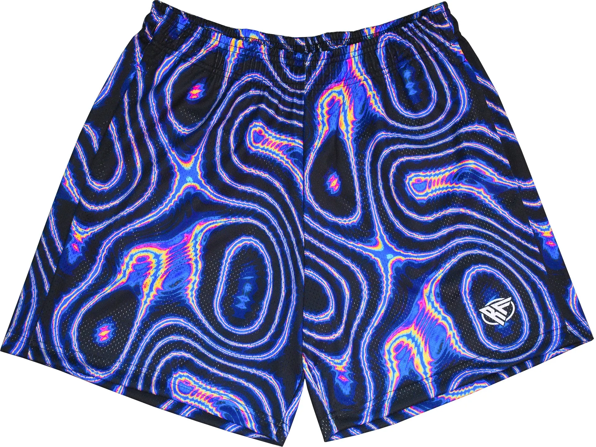 RF Mesh Psychedelic Shorts