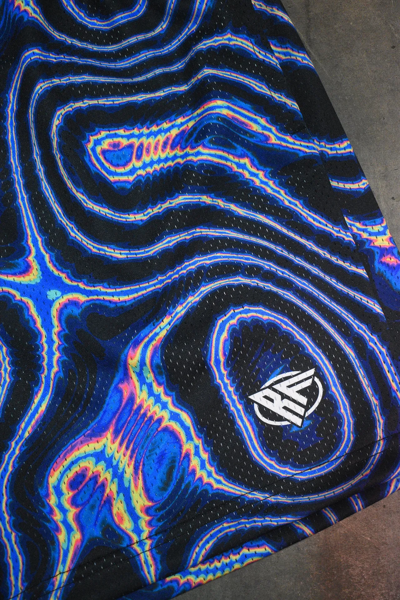 RF Mesh Psychedelic Shorts