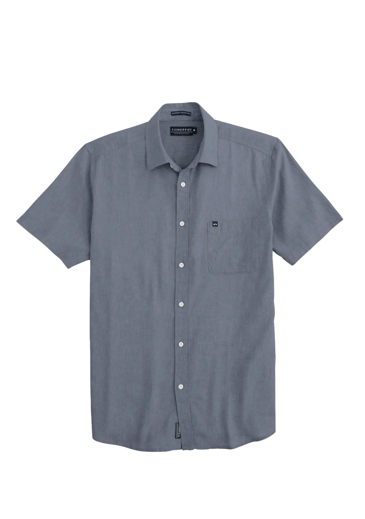 Rumfront Solid SS Shirt Slate