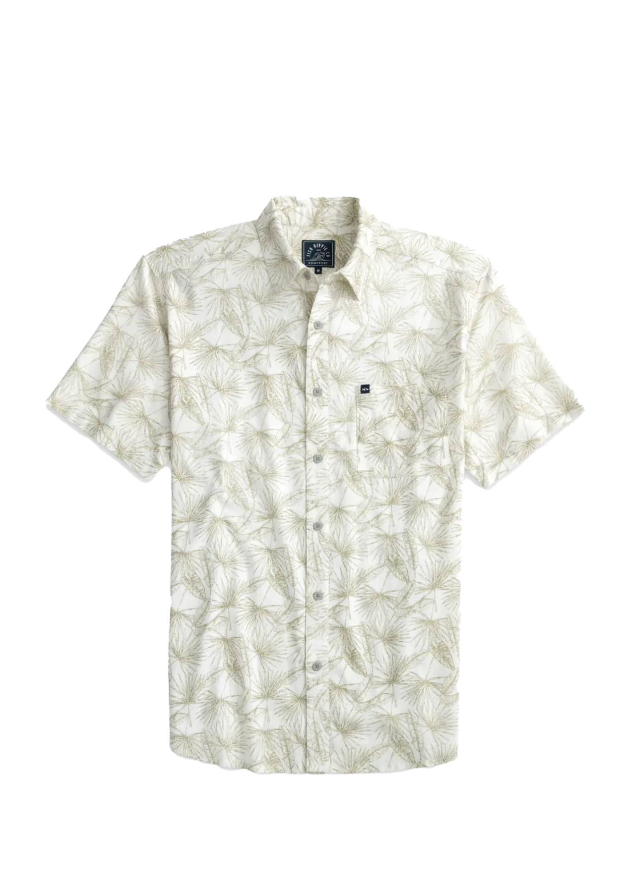 Rumfront SS Button Down Shirt Tan
