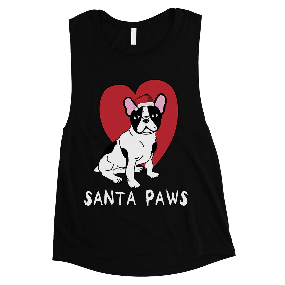 Santa Paws Womens Muscle Shirt
