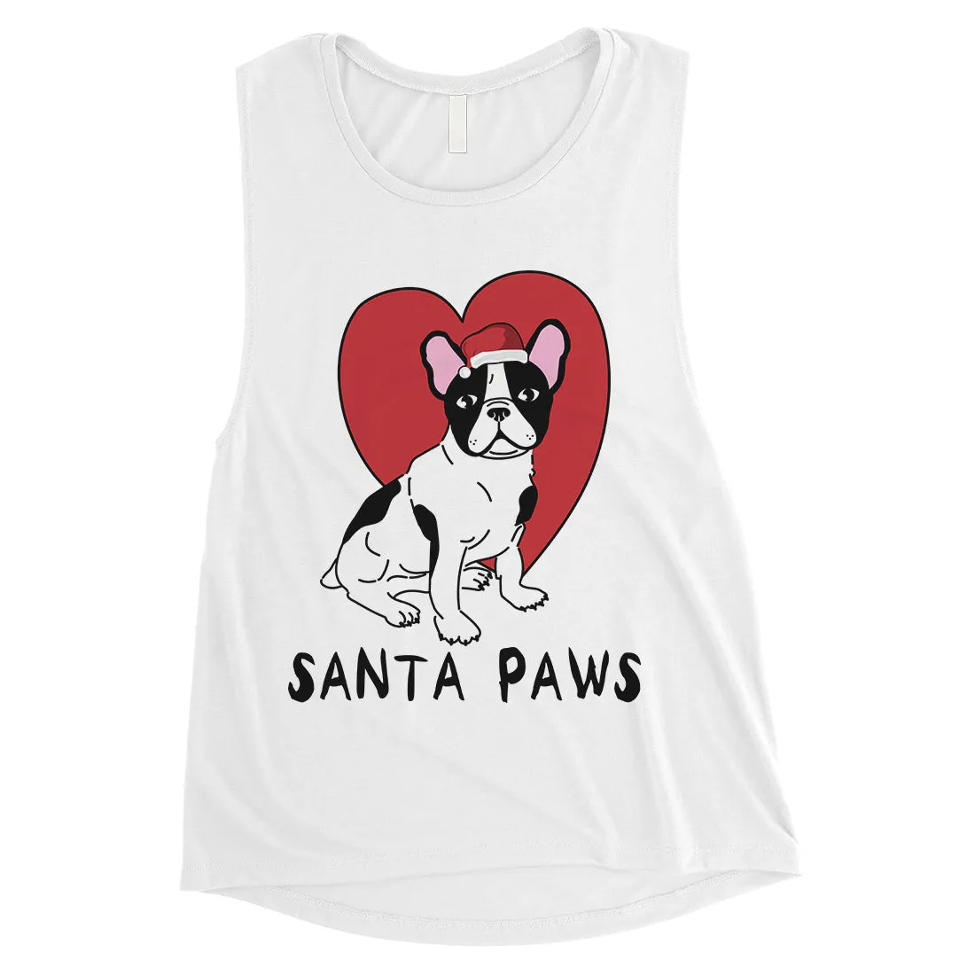 Santa Paws Womens Muscle Shirt