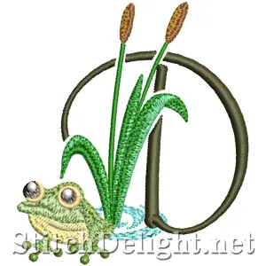 SDS1570 Froggy Font Font D