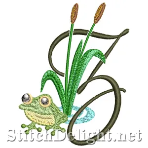 SDS1570 Froggy Font Font Z