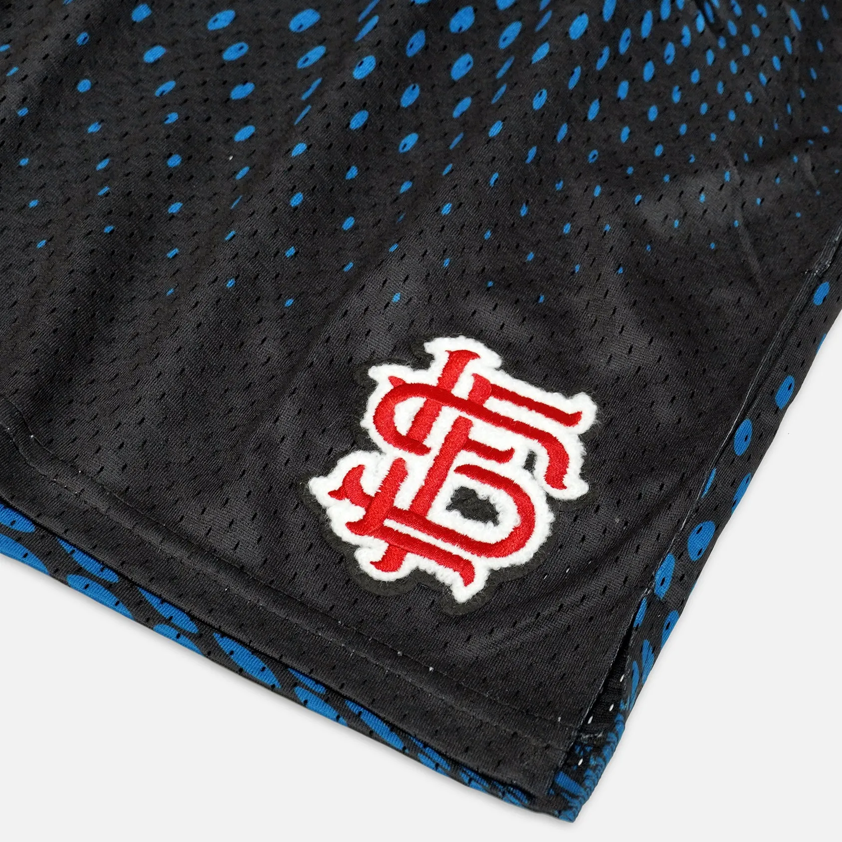 Shock Waves Blue Shorts - 5"