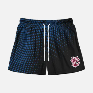 Shock Waves Blue Shorts - 5"