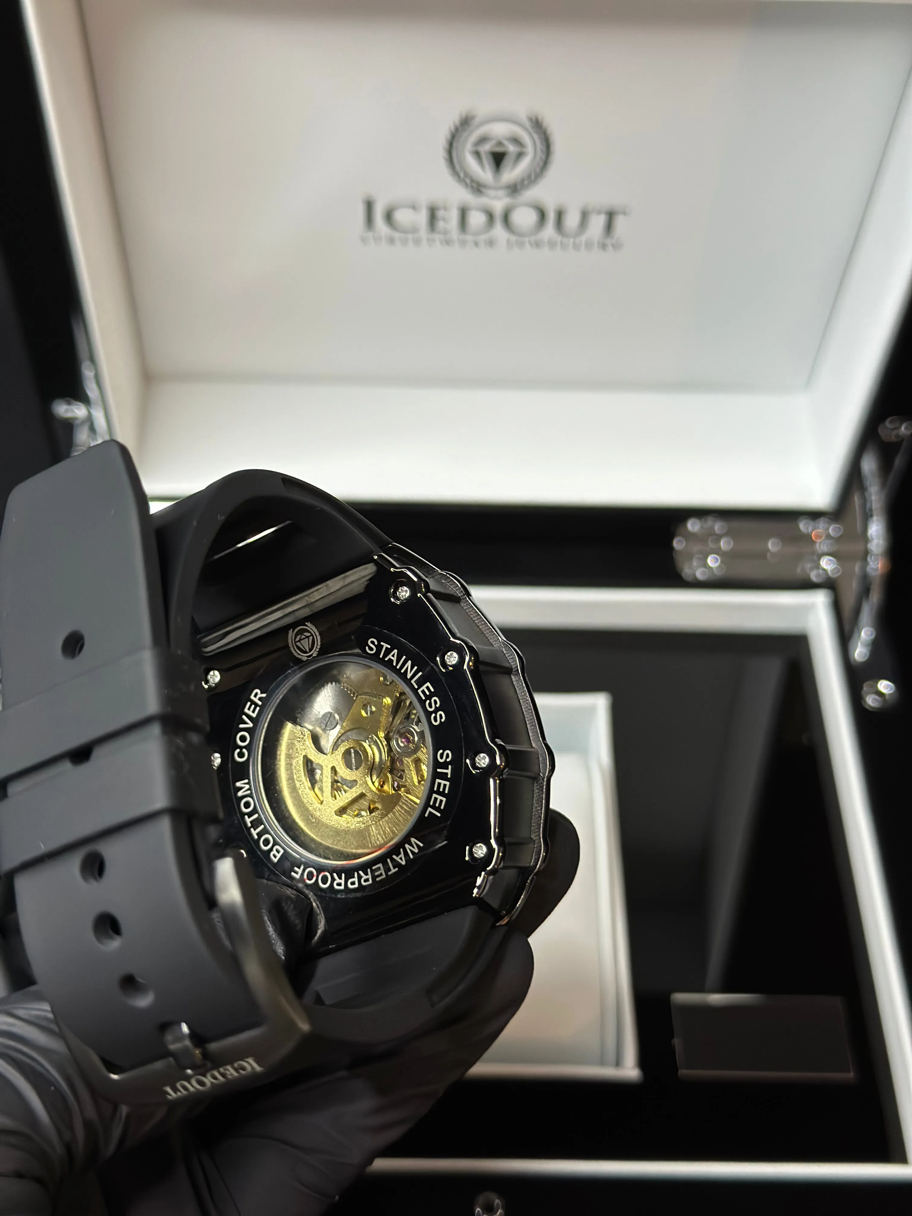 Skeleton Watch - Black