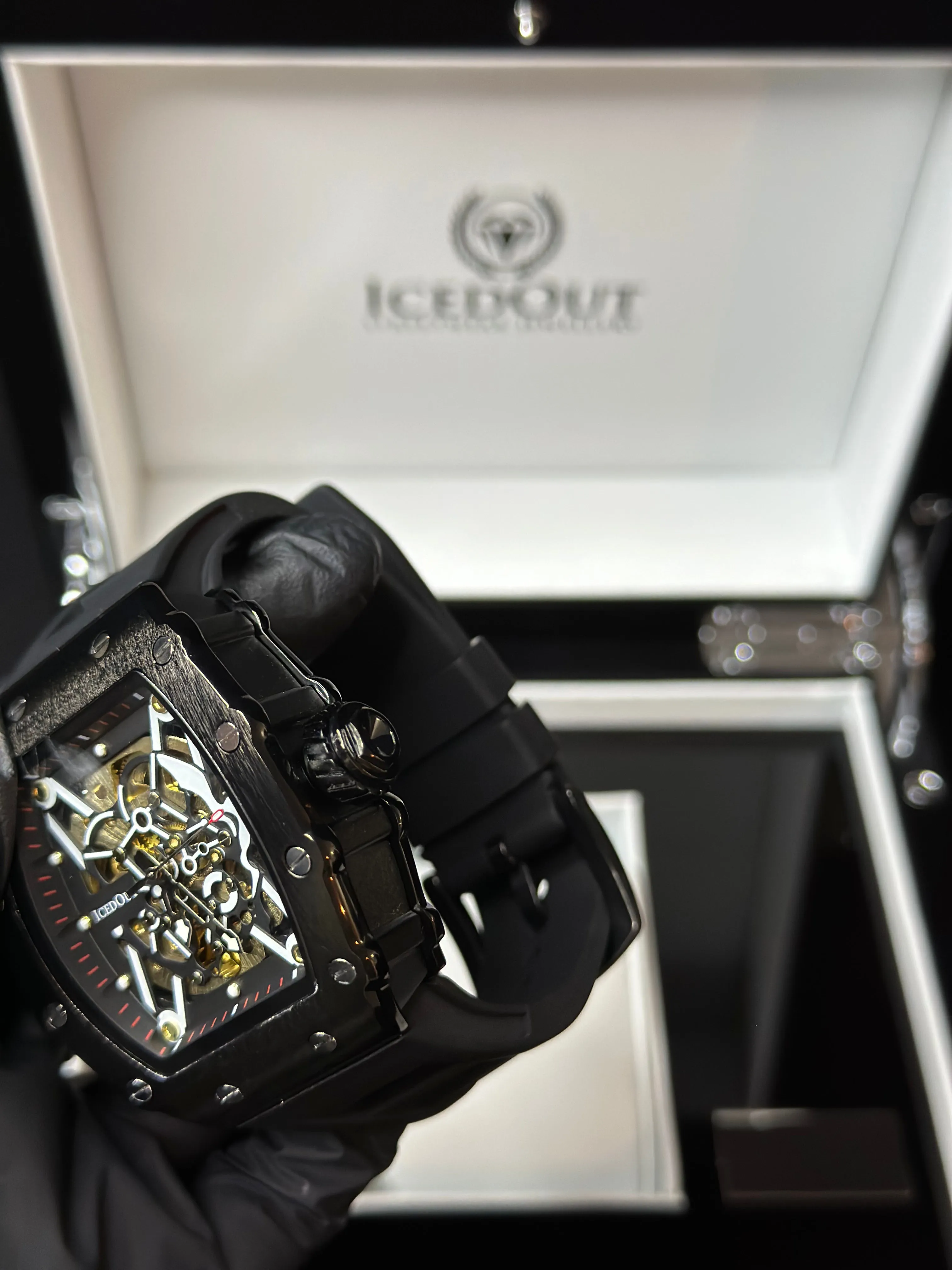Skeleton Watch - Black