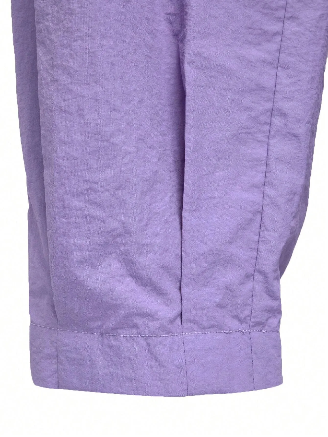 Solid Color Drawstring Waist Flap Pocket Belted Cargo Pants