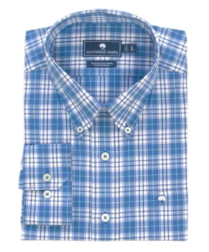 Southern Shirt co - Hackberry Plaid Cotton Club Shirt Long Sleeve