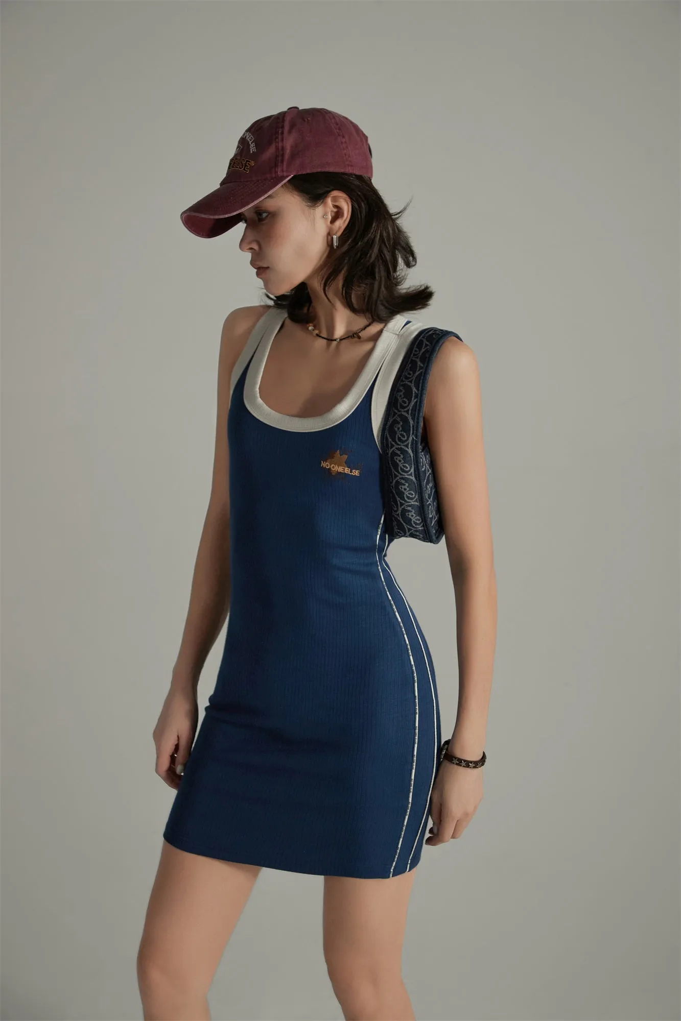 Star Embroidered Dress