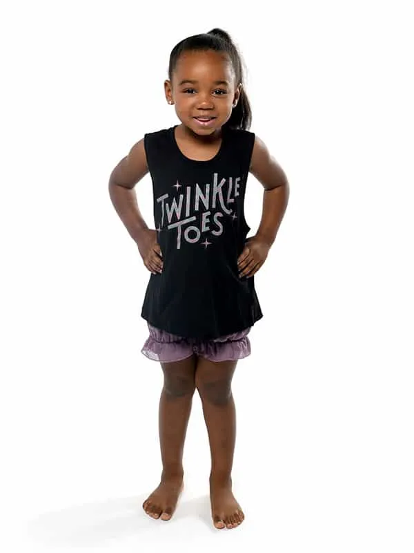 Sugar & Bruno - Twinkle Toes Itty Bitty Metro Tank - Child (D9646)