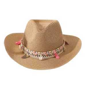 Summer Straw Cowboy Hat