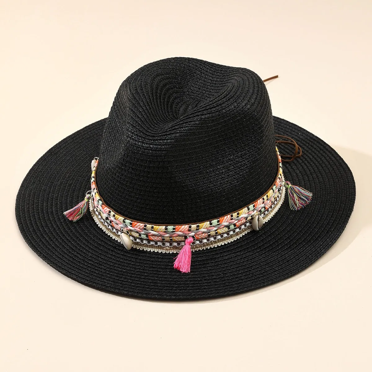 Summer Straw Cowboy Hat