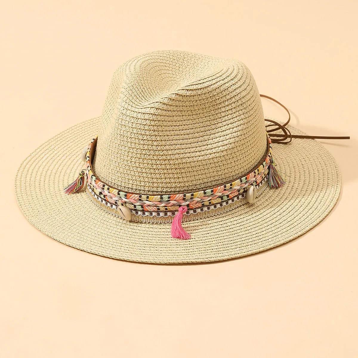 Summer Straw Cowboy Hat