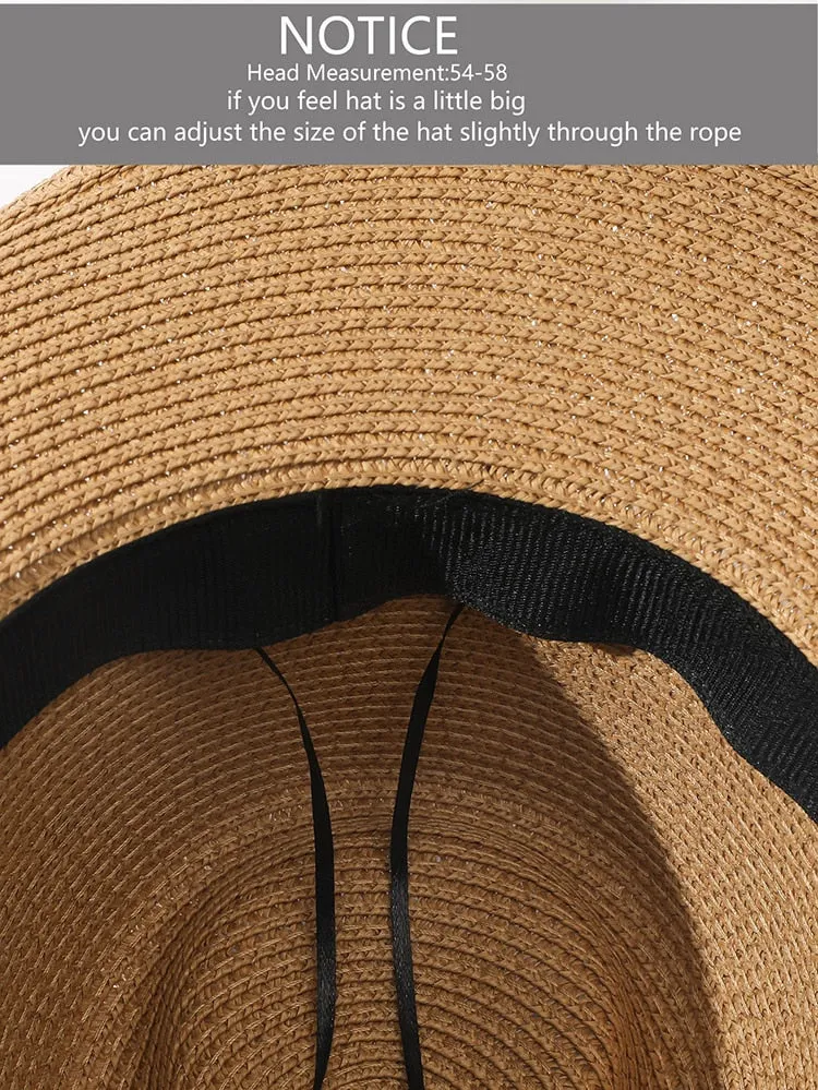Summer Straw Cowboy Hat