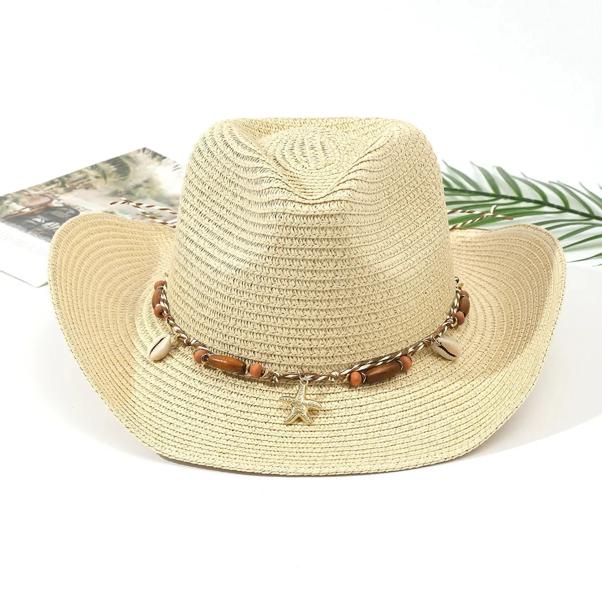 Summer Straw Cowboy Hat