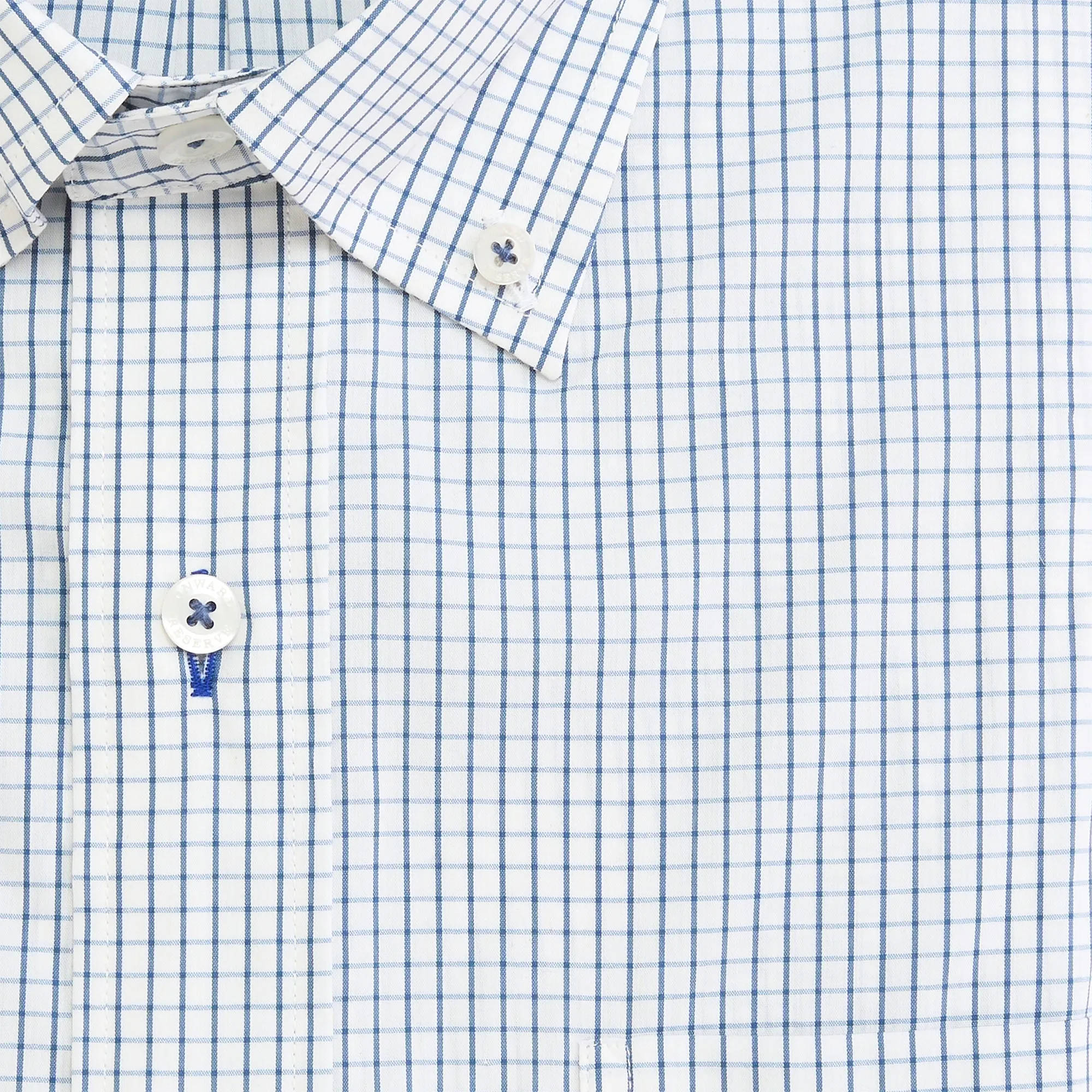 Tattersall Classic Fit Quad Woven - Naval Academy
