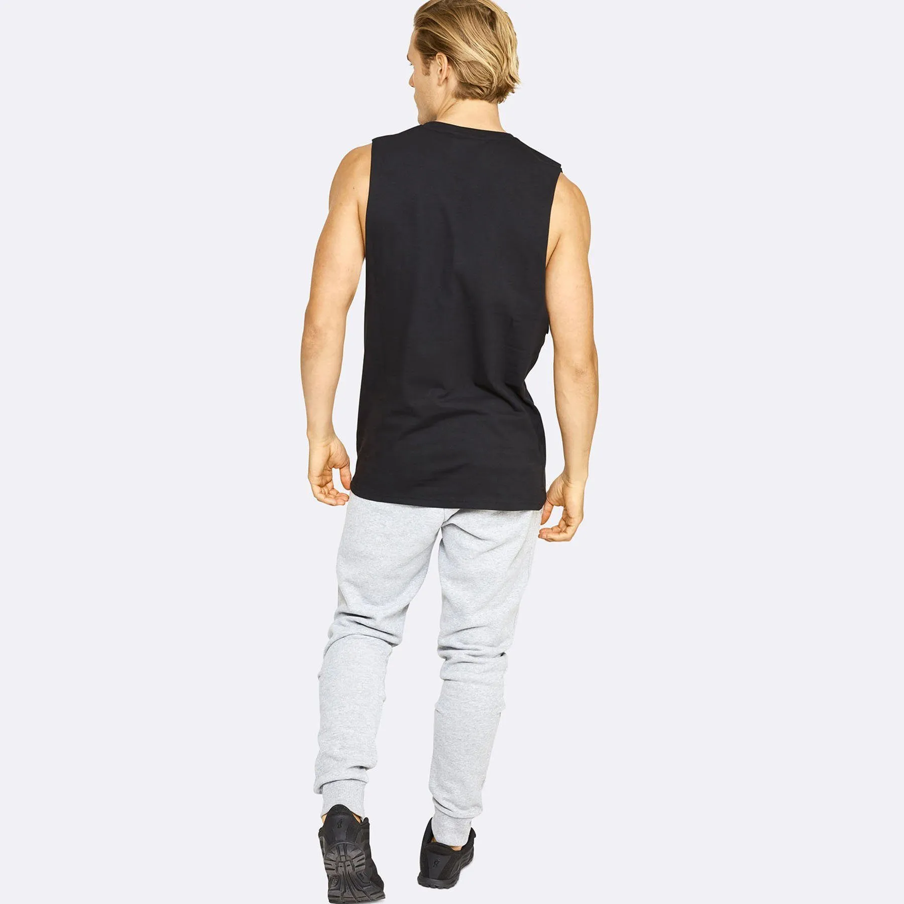 The WOD Life - Men's Classics Gunship Muscle Tank - Black/Camo