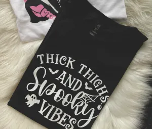 Thick Thighs & Spooky Vibes (Muscle Tank)