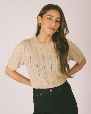 TILTIL Lea Knit Beige One Size