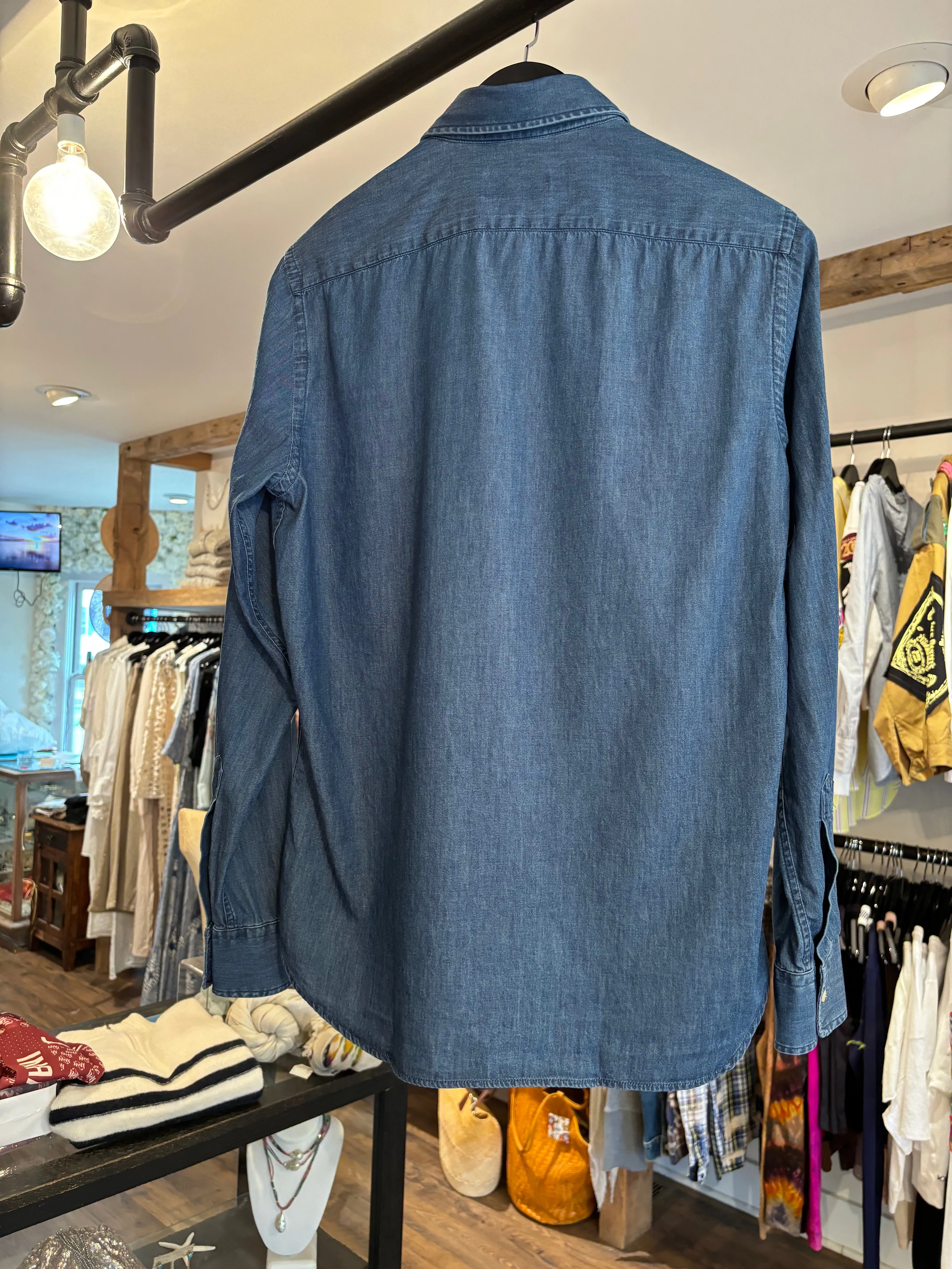 Tintoria Mattei Lightweight Denim Button Down