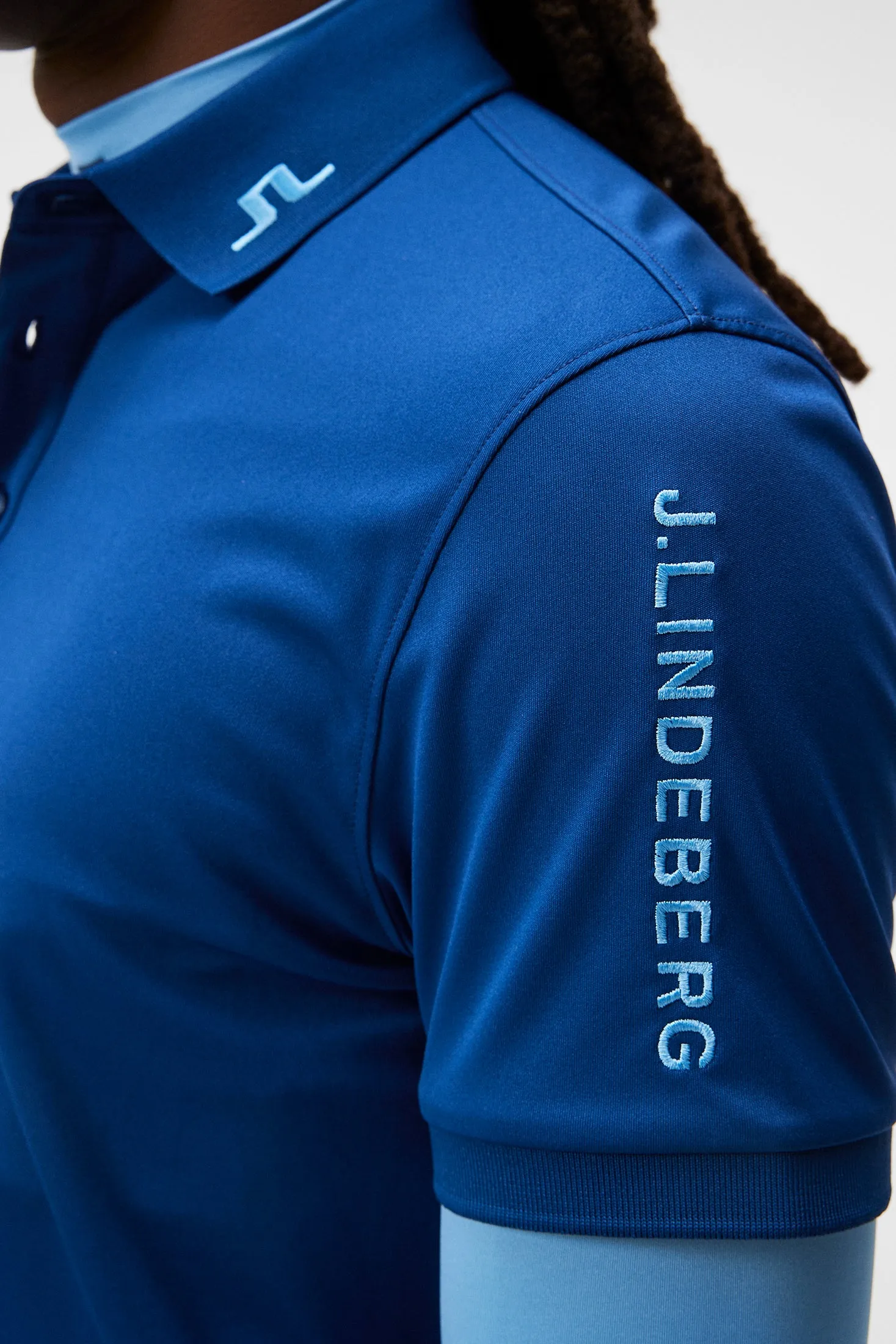 Tour Tech Slim Fit Polo / Estate Blue