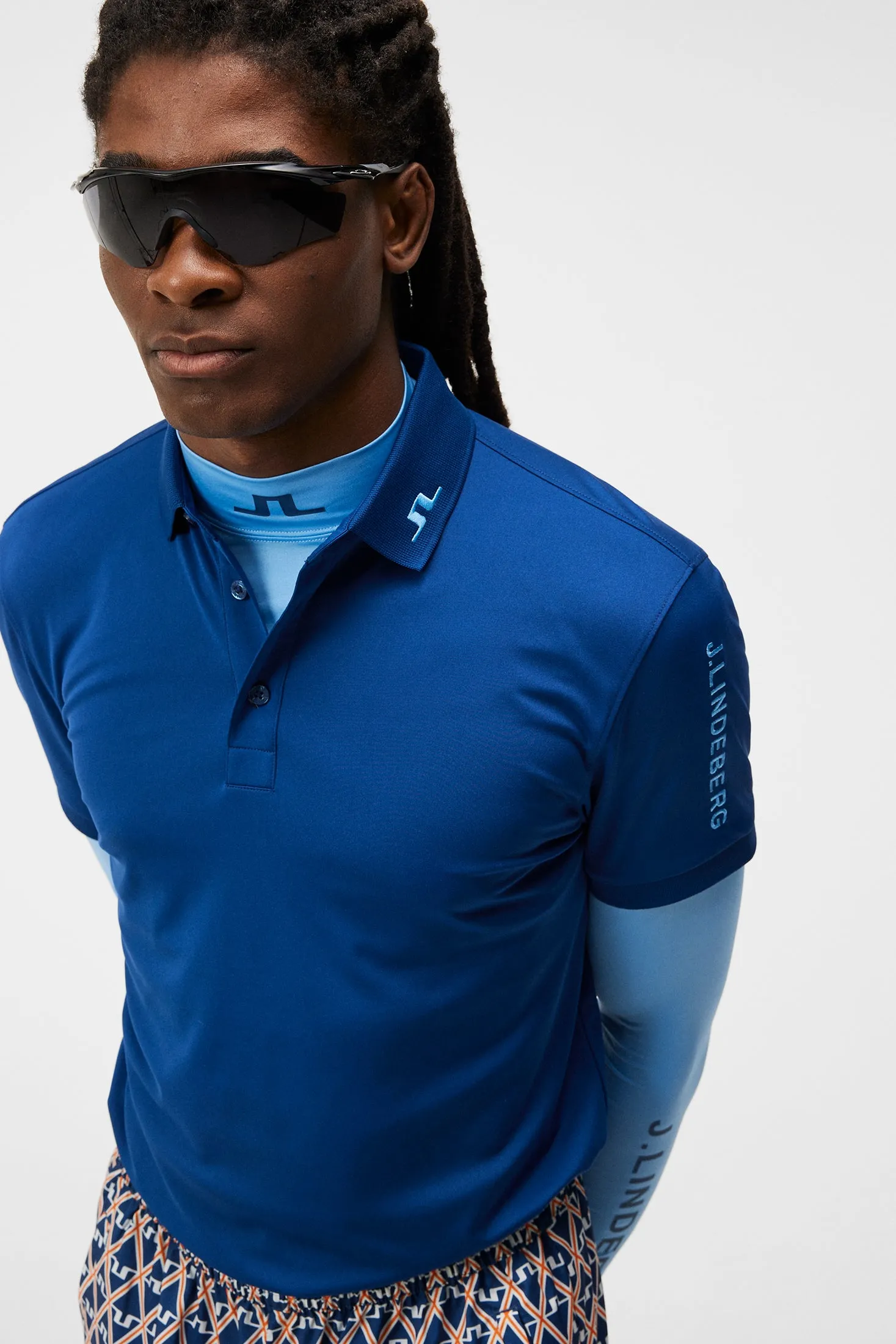Tour Tech Slim Fit Polo / Estate Blue