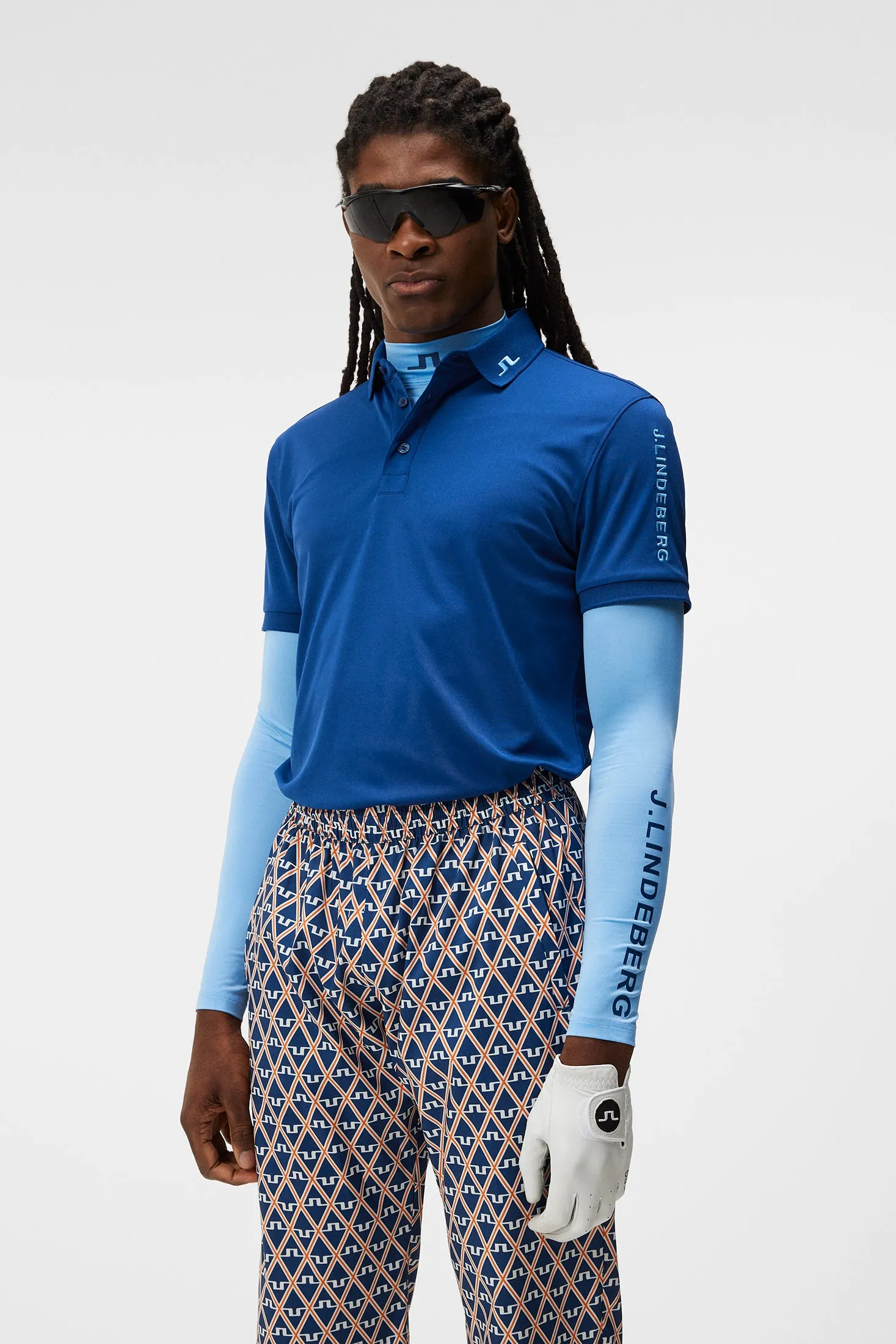 Tour Tech Slim Fit Polo / Estate Blue