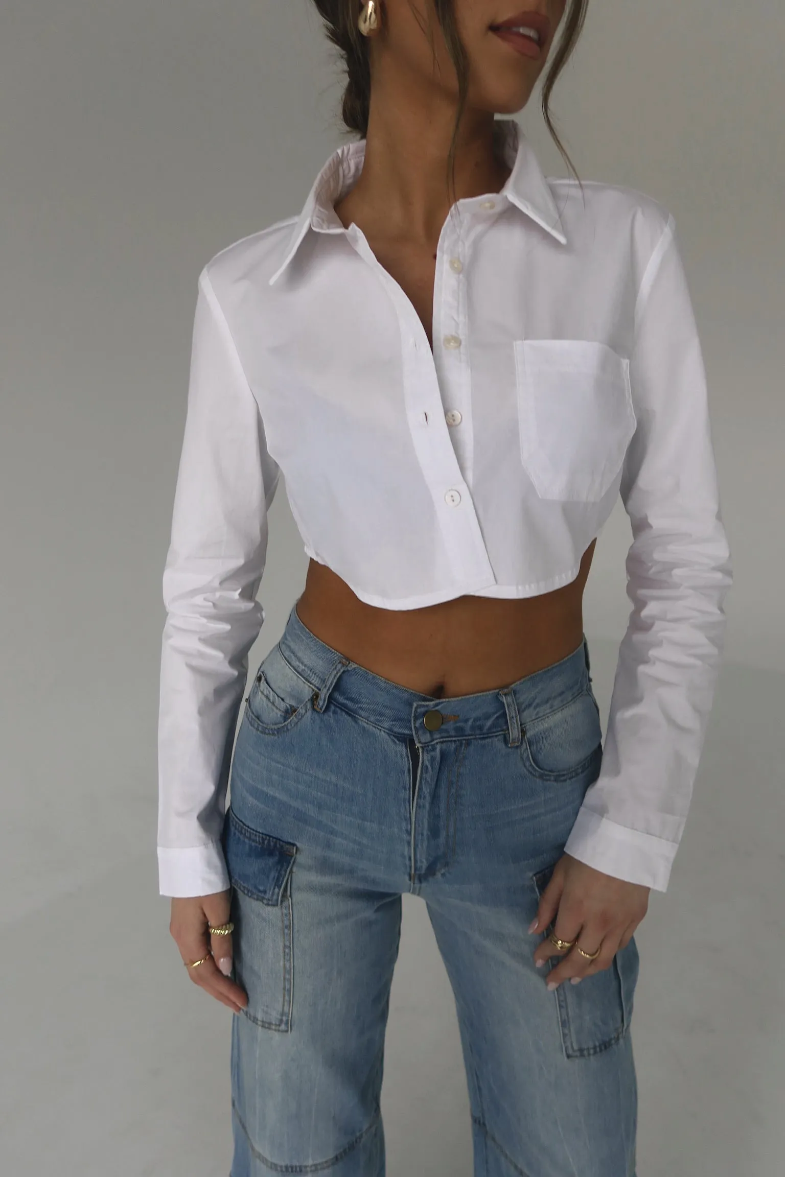 Trinity Denim Cargo Pants