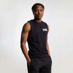 TWL - MEN'S EVERYDAY MUSCLE TANK - ICON - BLACK