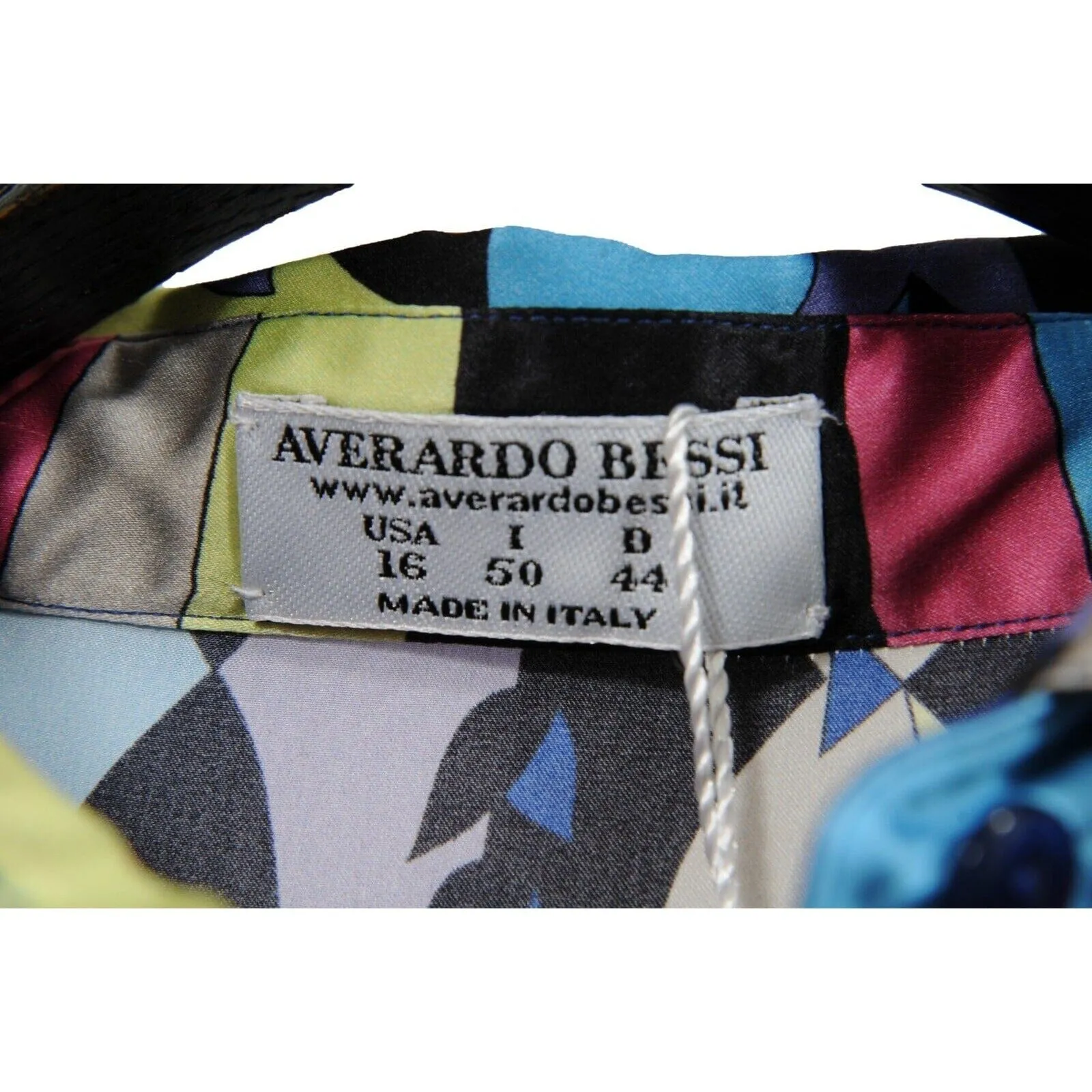 Vintage Pajama Shirt Floral Silk Button Down Purple Blue Pink