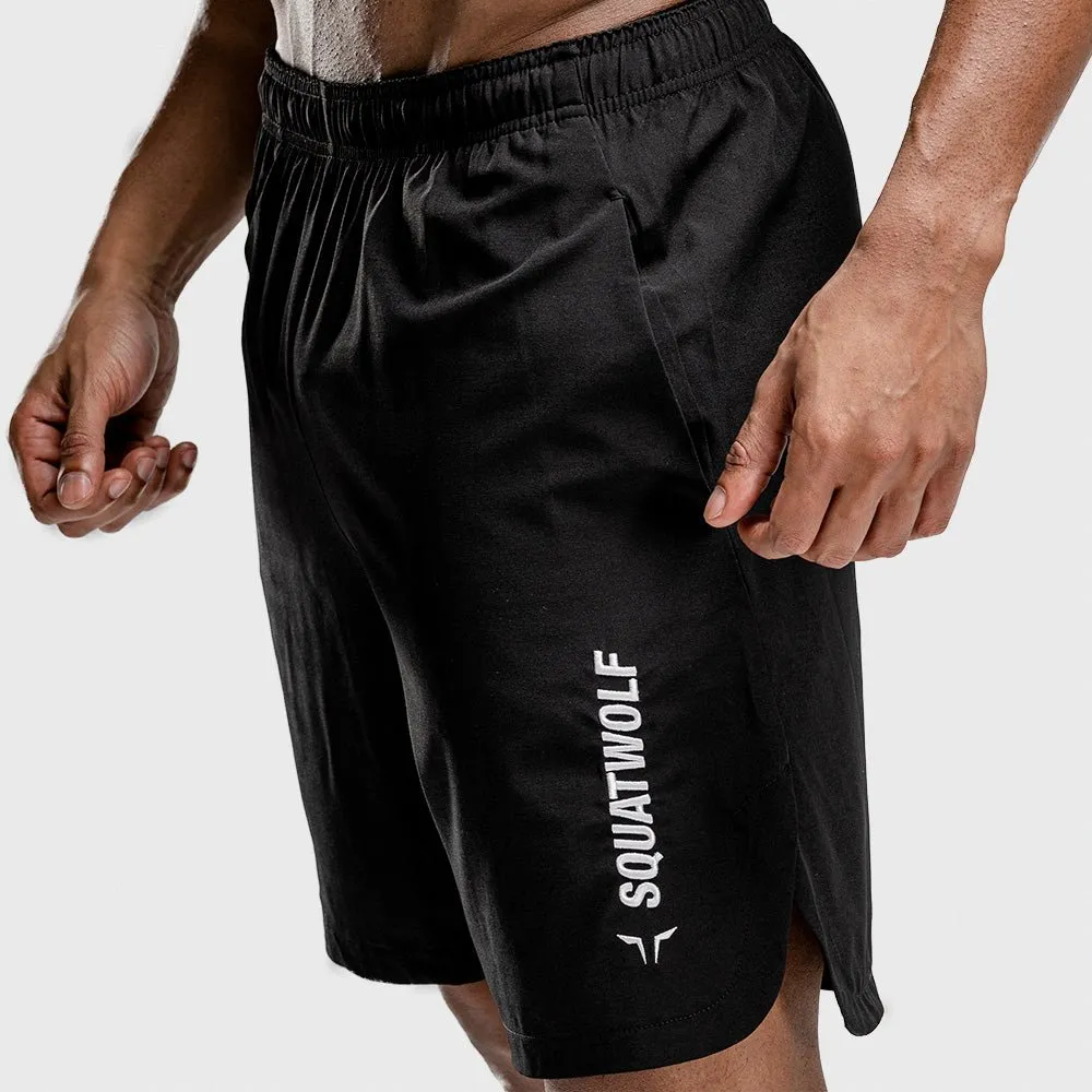 Warrior Shorts - Knee Length - Black