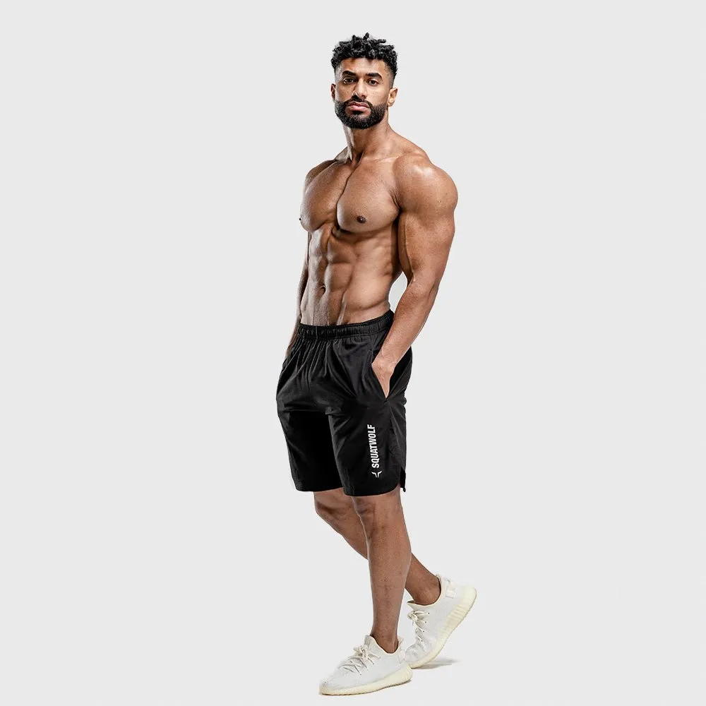 Warrior Shorts - Knee Length - Black