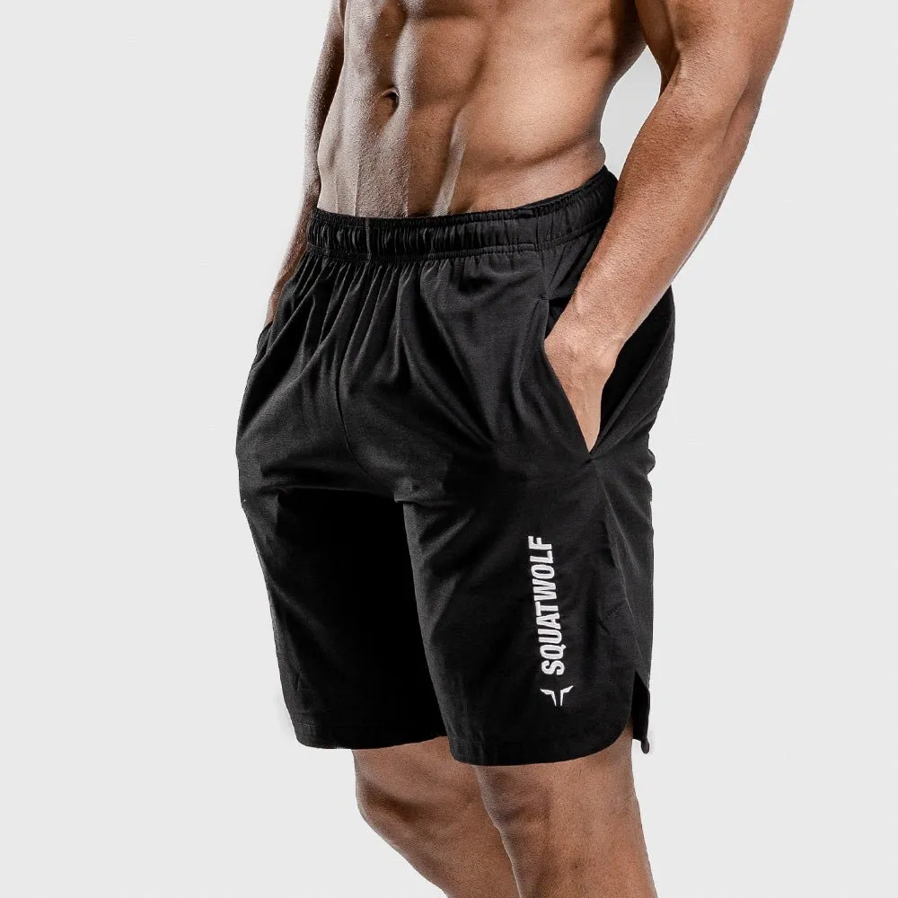Warrior Shorts - Knee Length - Black