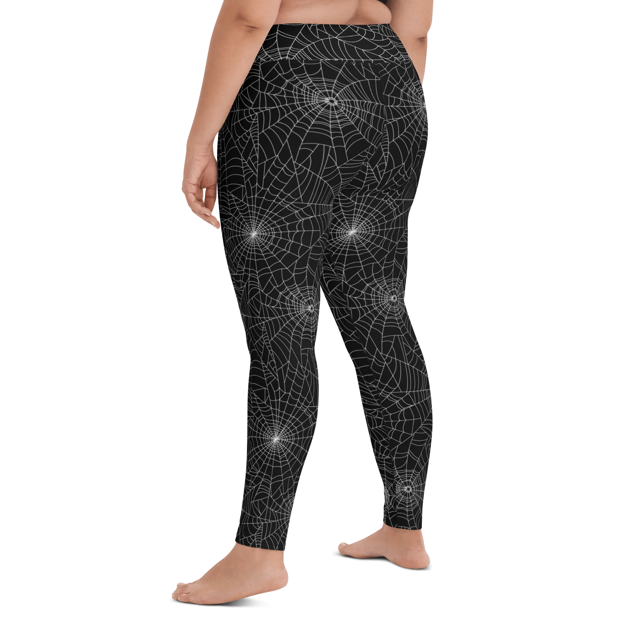 Web Weaver Yoga Leggings (READY TO SHIP)