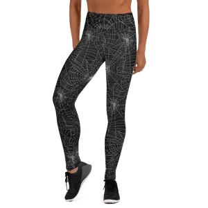 Web Weaver Yoga Leggings (READY TO SHIP)